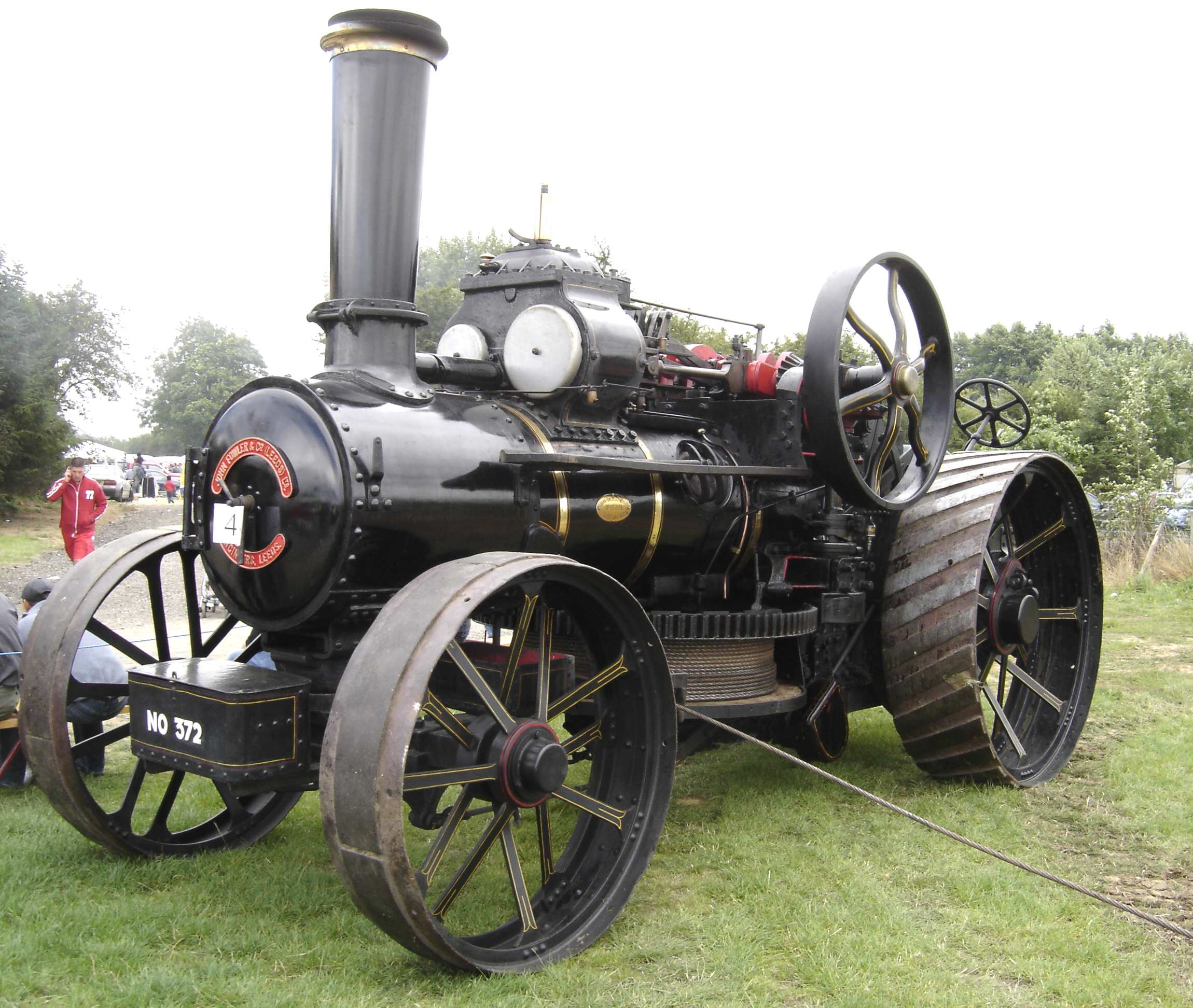 Restored Ploughing Engine