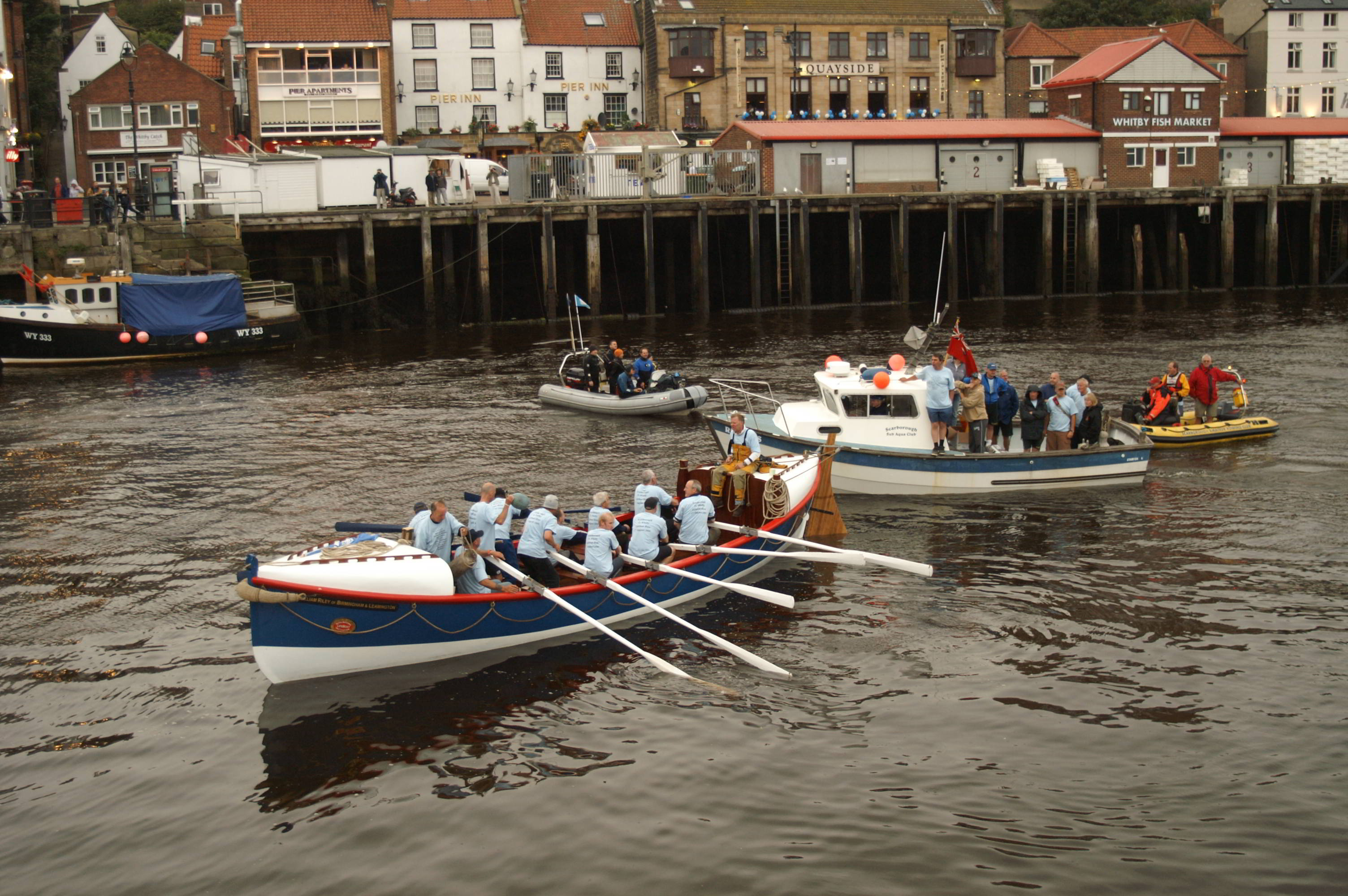 The Boat & Its Escorts